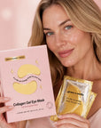 Płatki pod oczy Grace & Stella Collagen Gel Eye Mask – cienie, opuchlizna i zmarszczki, 6 par - Płatki pod oczy