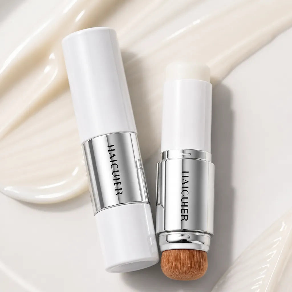 Make-up v tyčinke s kefkou Haicuiier – vysoké krytie, 2 odtiene