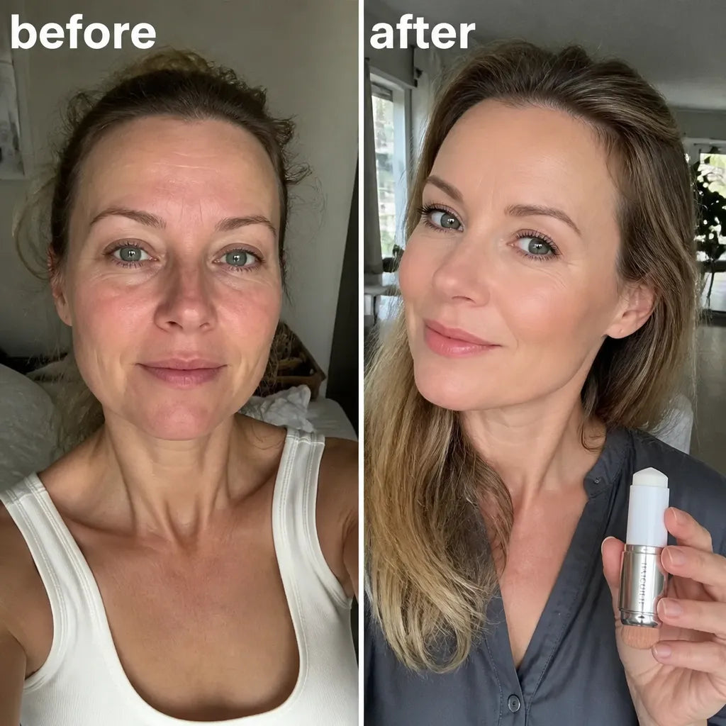 Make-up v tyčinke s kefkou Haicuiier – vysoké krytie, 2 odtiene