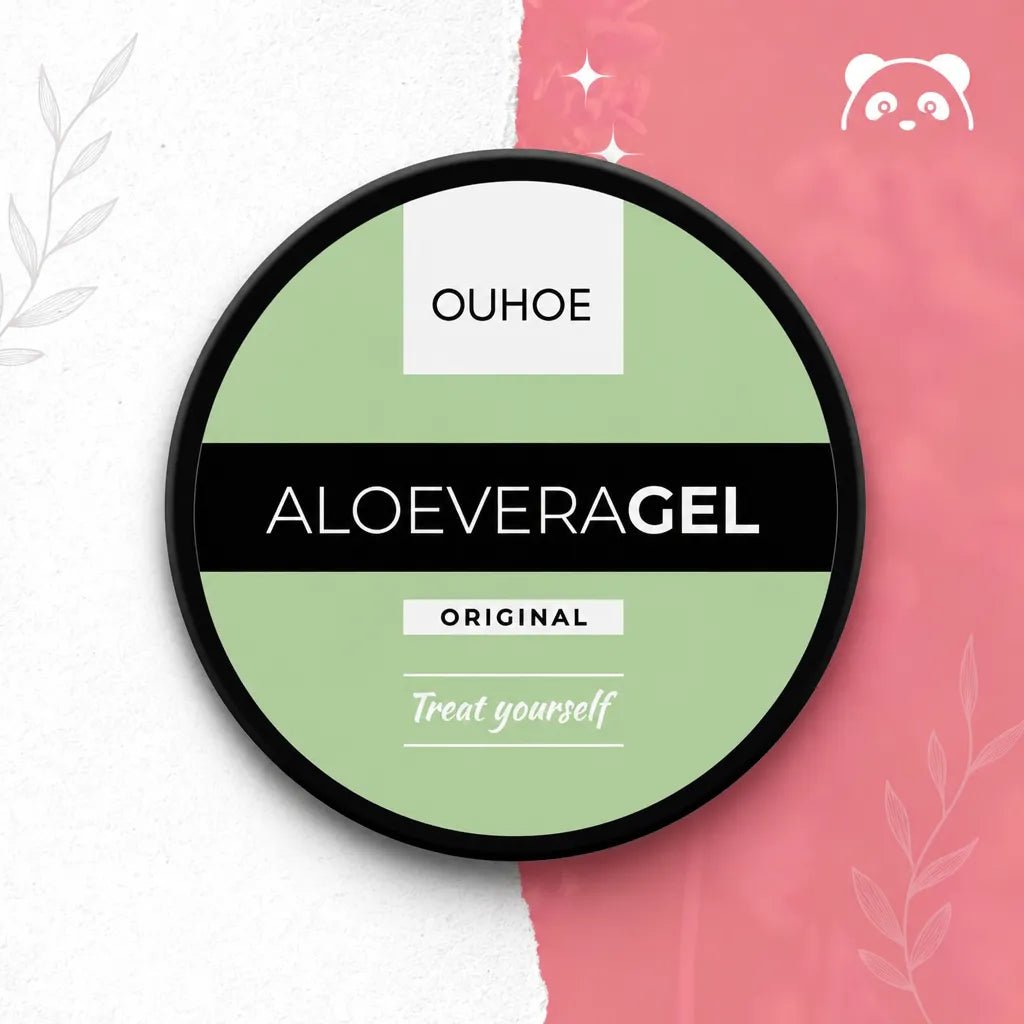 Żel aloesowy do ciała OUHOE Aloe Vera Gel – chłodzące nawilżenie po opalaniu i regeneracja skóry - Żele do ciała