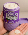 Botox-Keratin-Haarmaske – intensive Feuchtigkeit, Glättung, Geschmeidigkeit und Regeneration