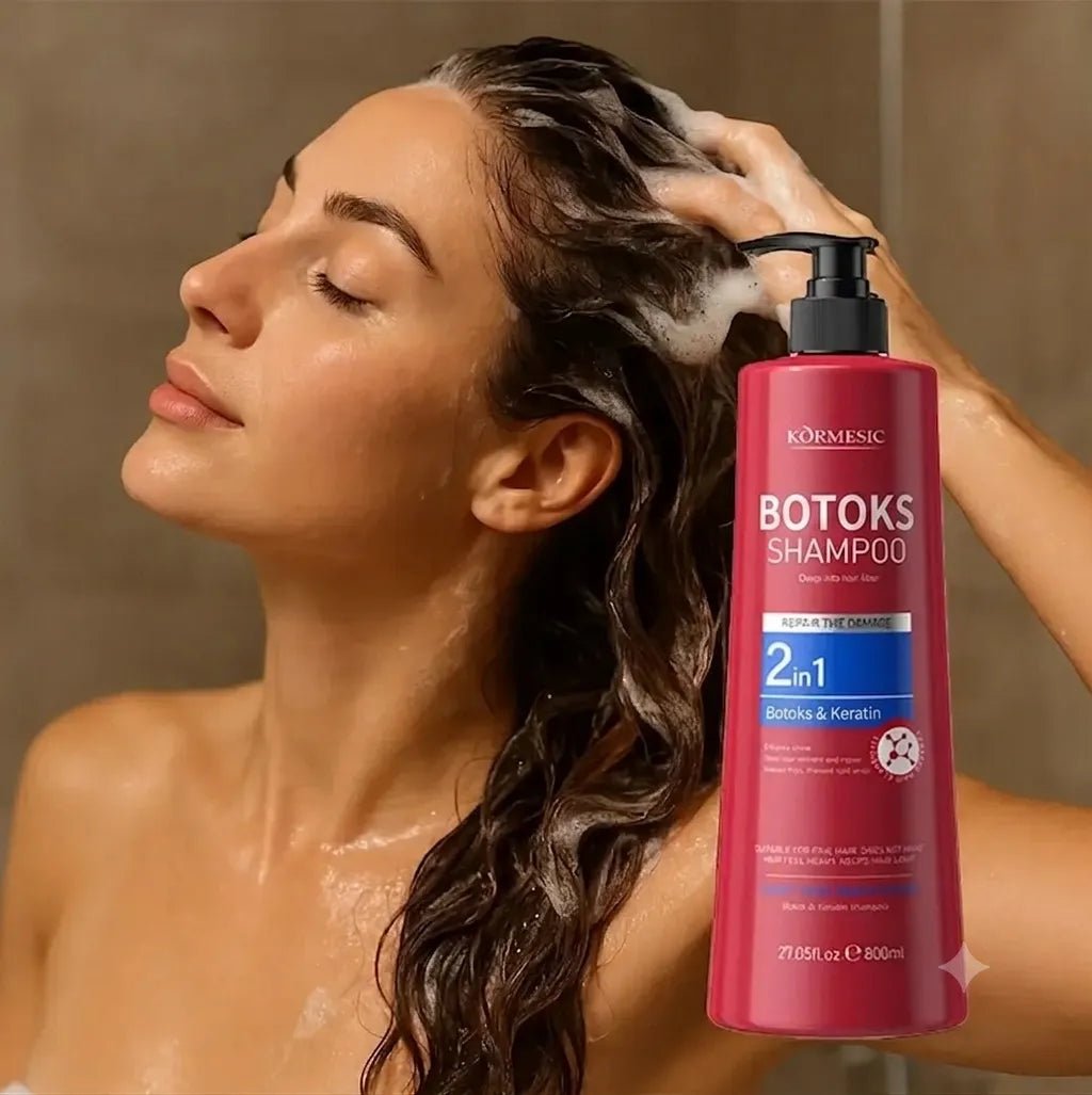Šampon Botoks &amp; Keratyna – intenzivní obnova a vyhlazení vlasů