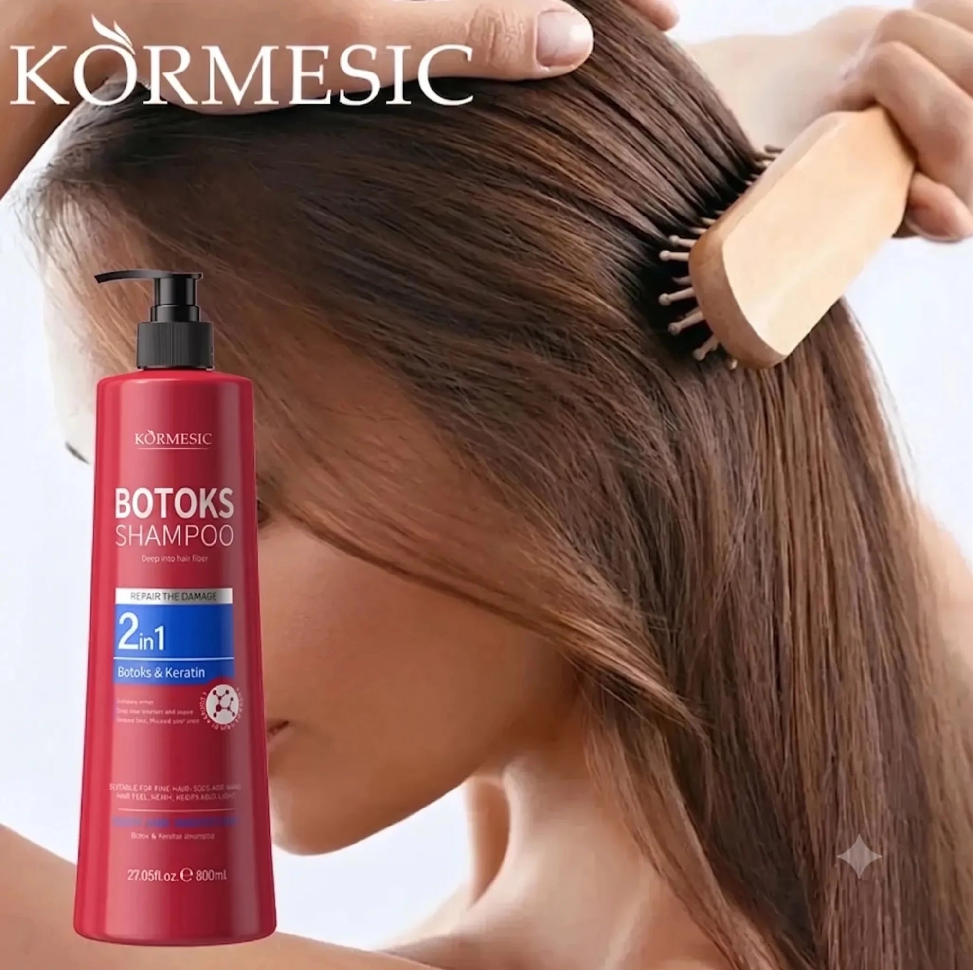 Šampon Botoks &amp; Keratyna – intenzivní obnova a vyhlazení vlasů