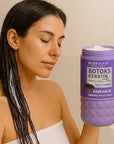 Botox-Keratin-Haarmaske – intensive Feuchtigkeit, Glättung, Geschmeidigkeit und Regeneration