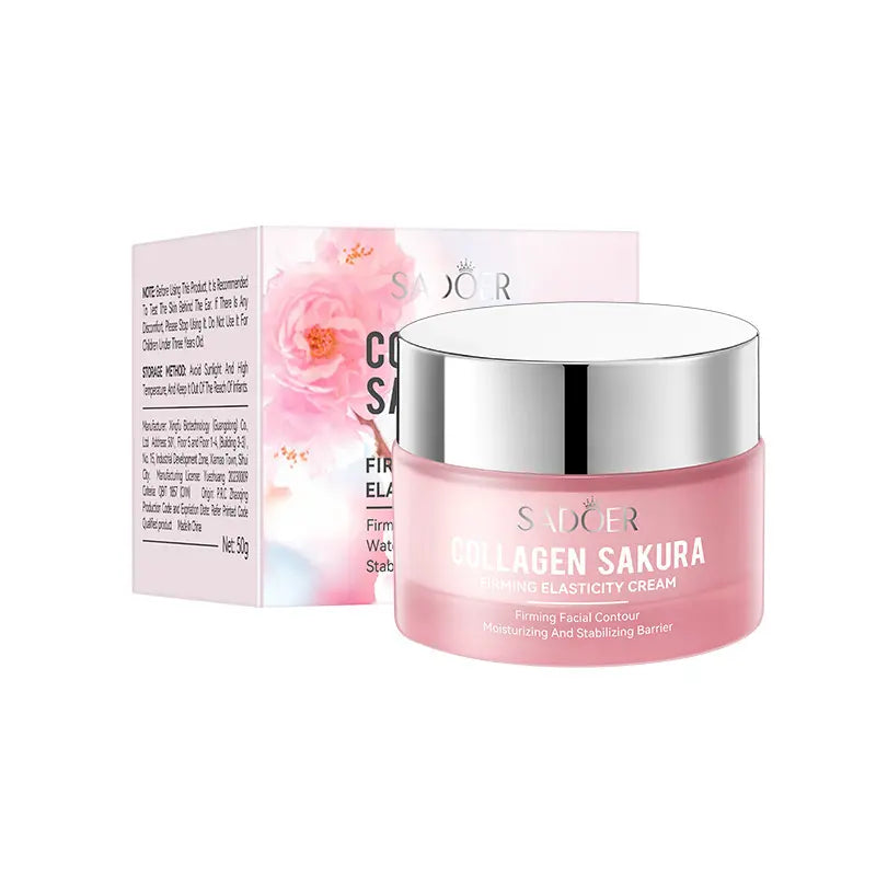 Zestaw 3w1 Collagen Sakura do Pielęgnacji Skóry SADOER