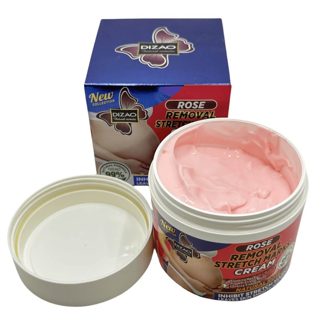 Krem na rozstępy z różą – łagodzący, regenerujący, nawilżający