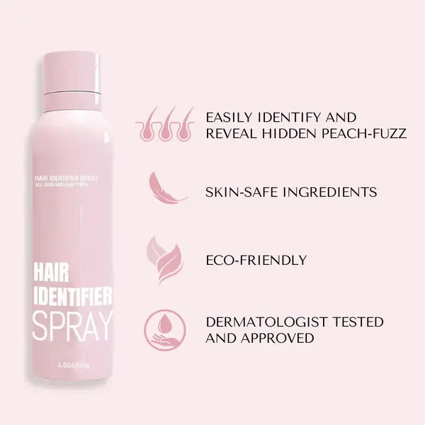 Facial dermaplaning spray + trimmer set as a gift