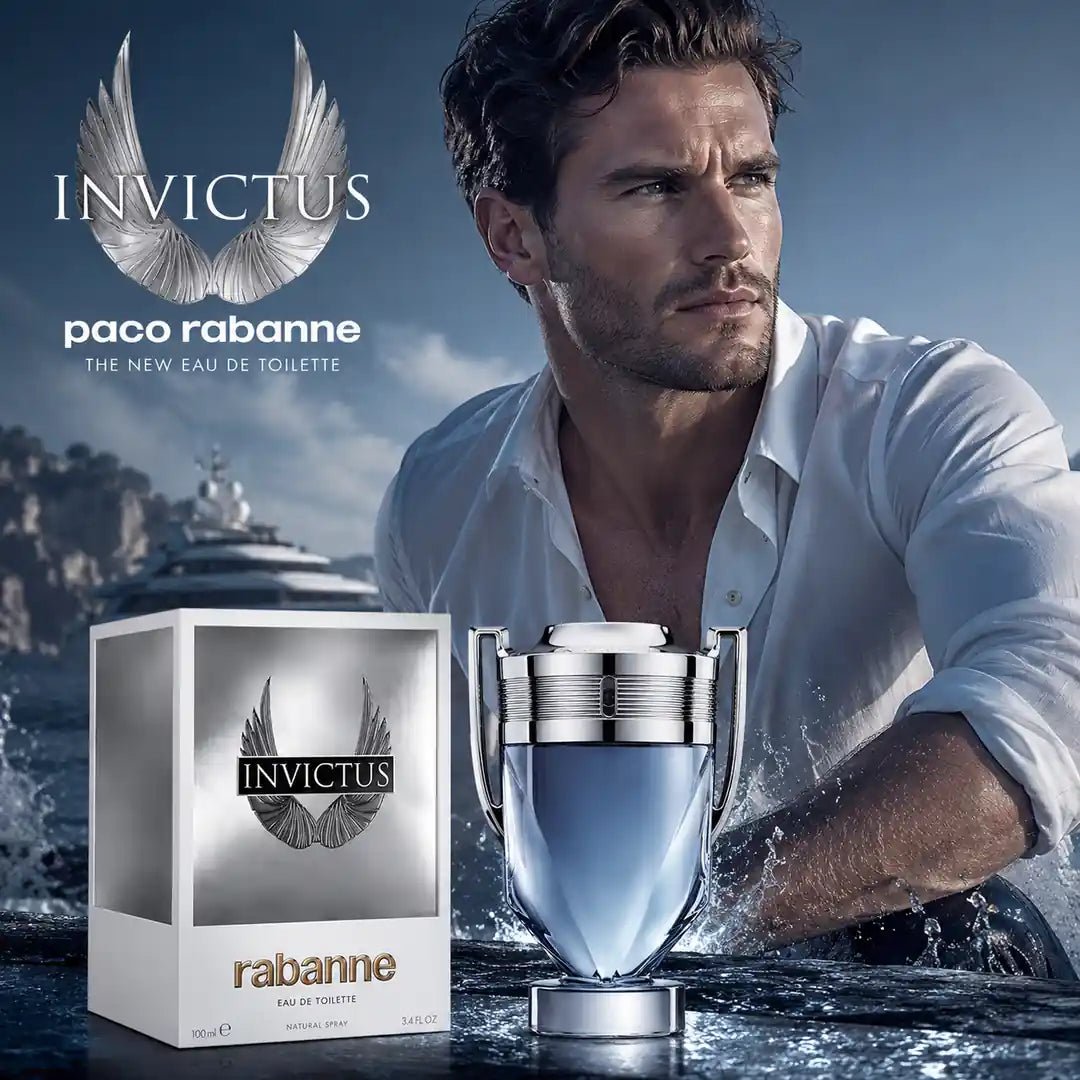 Woda toaletowa dla mężczyzn Rabanne Invictus – świeży i drzewny zapach, 100 ml