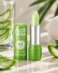 Pomadka do ust z aloesem Kiss Beauty – Aloe Vera Lipstick
