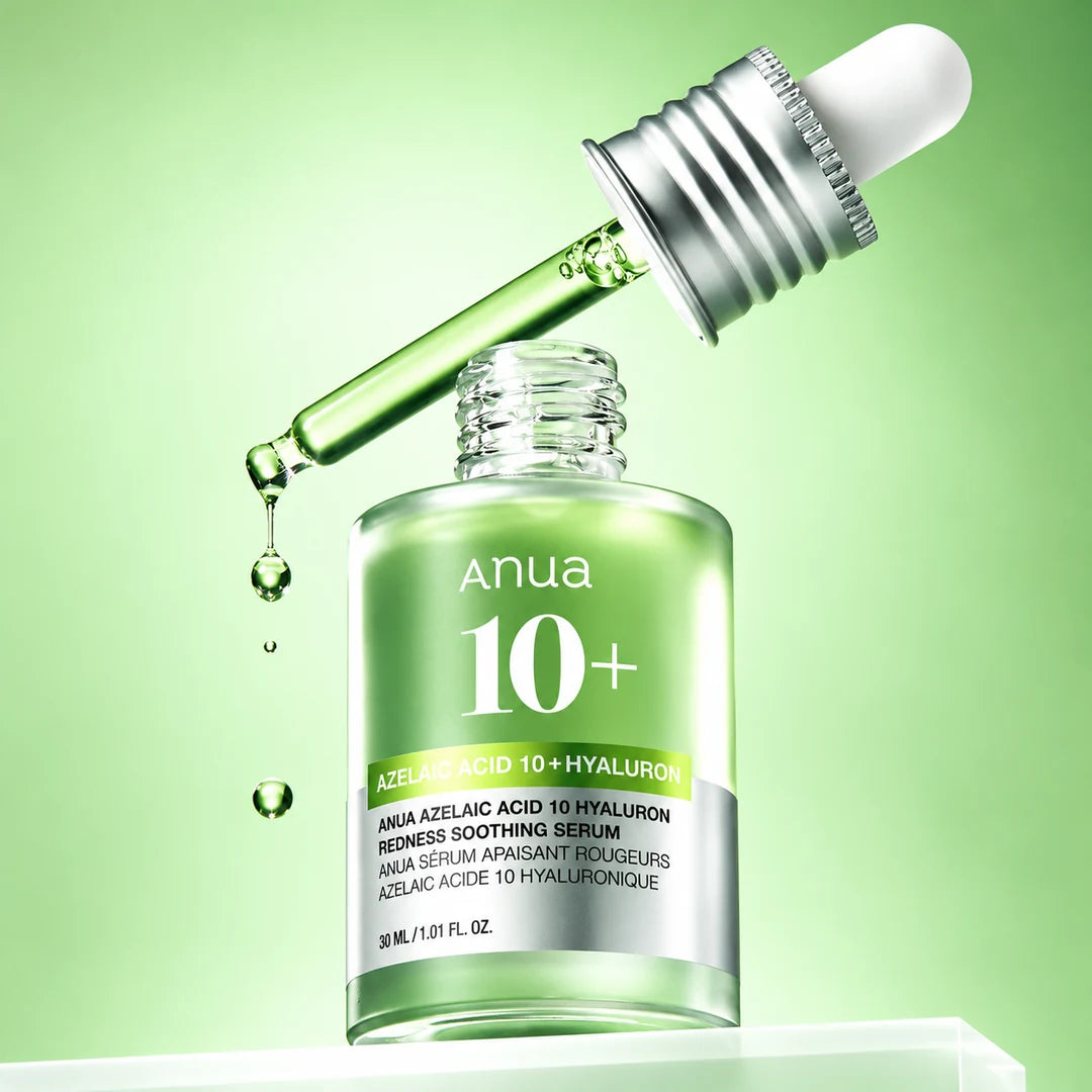 Anua Azelaic Acid 10 Hyaluron Redness Soothing Serum – beruhigendes Gesichtsserum – 30 ml