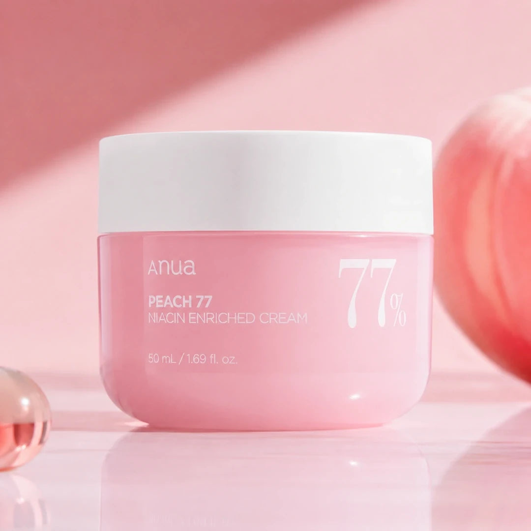 Krem do twarzy nawilżająco-rozświetlający Anua Peach 77% Niacin Enriched Cream 50 ml