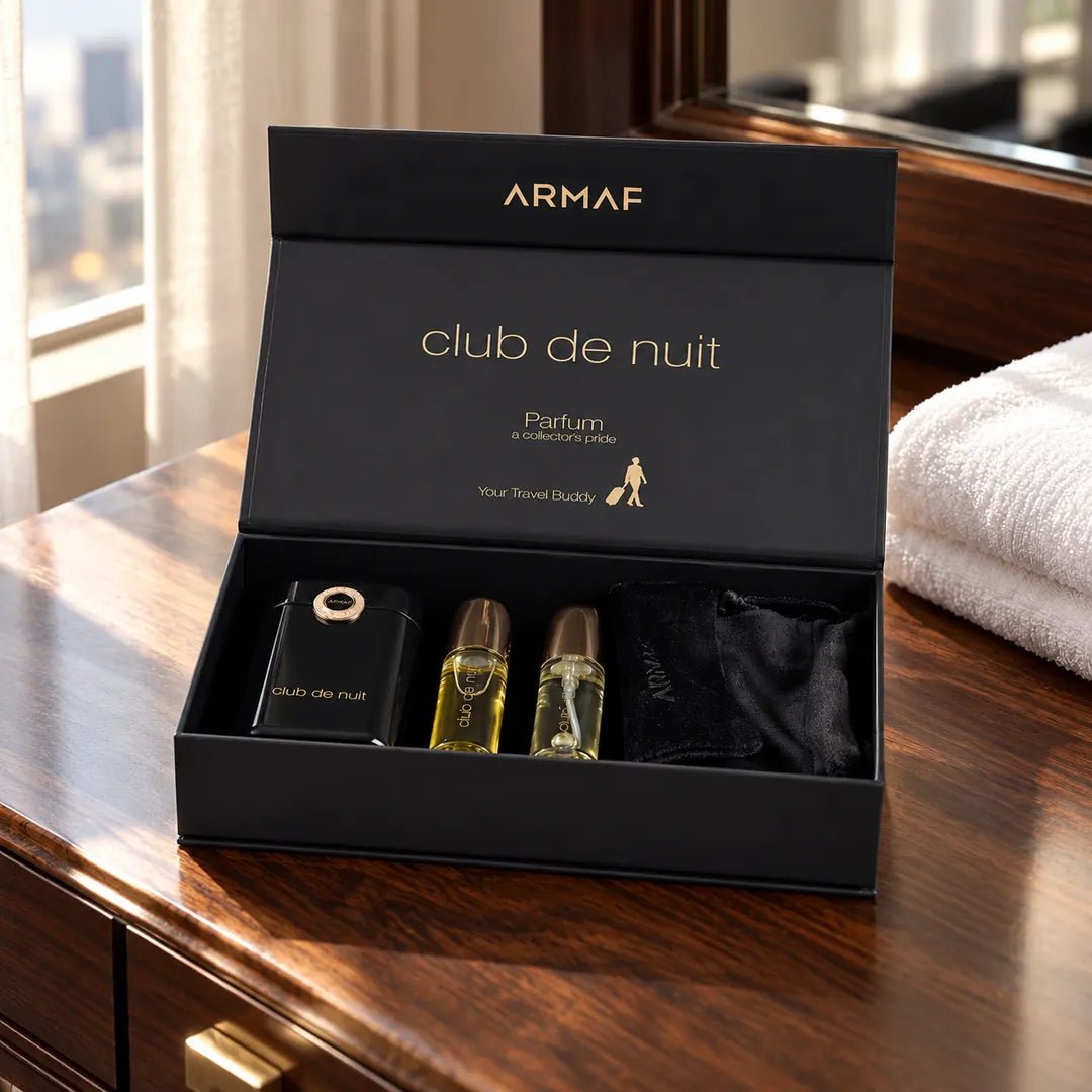 Armaf Club de Nuit Intense Man – zestaw podróżny 4 elementy, 2 × 12 ml - Zestawy perfum