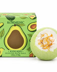 Kormesic-Badebomben – Avocado, Lavendel oder Rose, 50–80 g