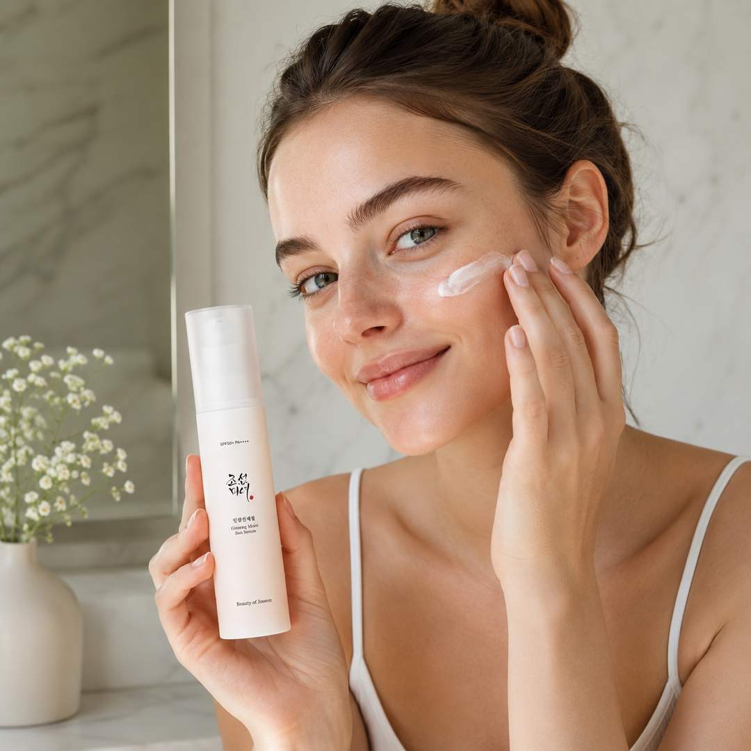 Serum przeciwsłoneczne do twarzy z żeń-szeniem SPF 50+ PA++++ Beauty of Joseon, 50 ml