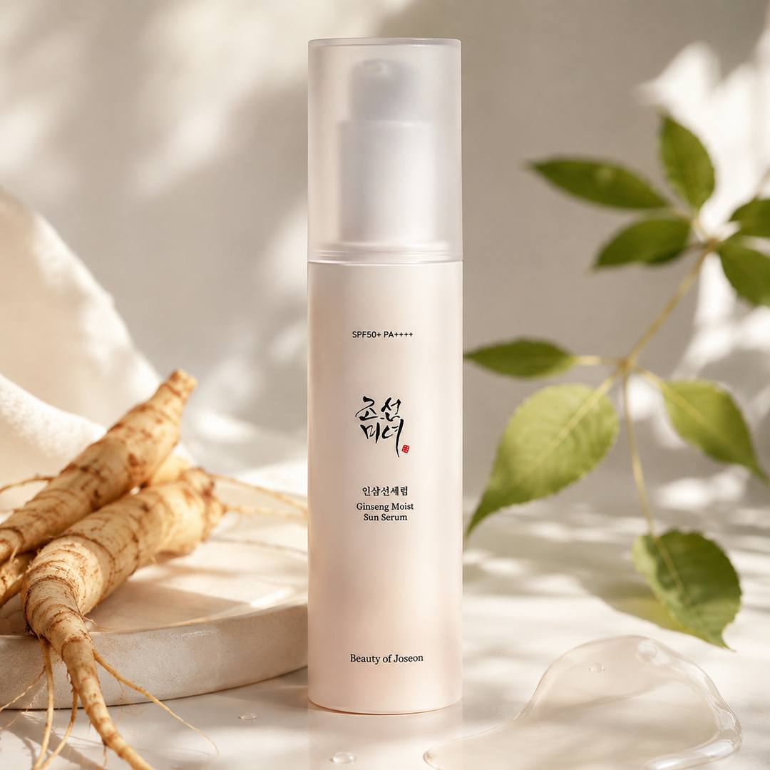 Serum przeciwsłoneczne do twarzy z żeń-szeniem SPF 50+ PA++++ Beauty of Joseon, 50 ml