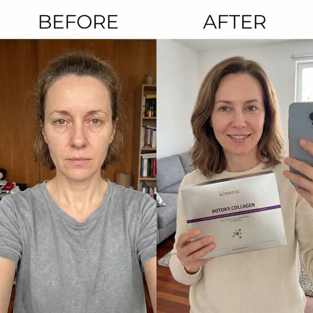 Zestaw do pielęgnacji twarzy Kormesic Botoks Collagen 5D – przeciwzmarszczkowa pielęgnacja, 5 produktów - Zestawy do twarzy