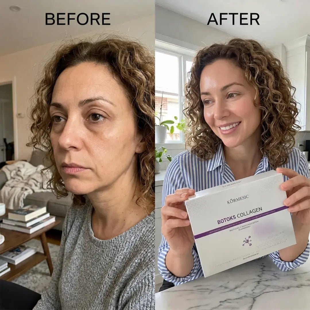 Zestaw do pielęgnacji twarzy Kormesic Botoks Collagen 5D – przeciwzmarszczkowa pielęgnacja, 5 produktów - Zestawy do twarzy