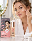 Bride Shiny VIP Water Sensation Foundation – aplikacja podkładu na policzek