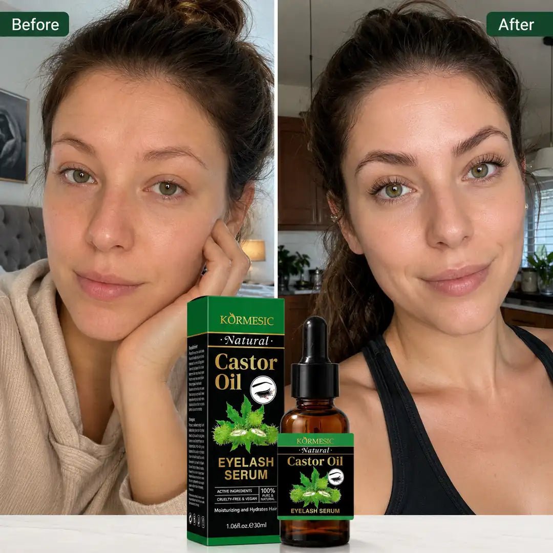 Serum do rzęs i brwi z olejem rycynowym Kormesic Natural Castor Oil 30 ml