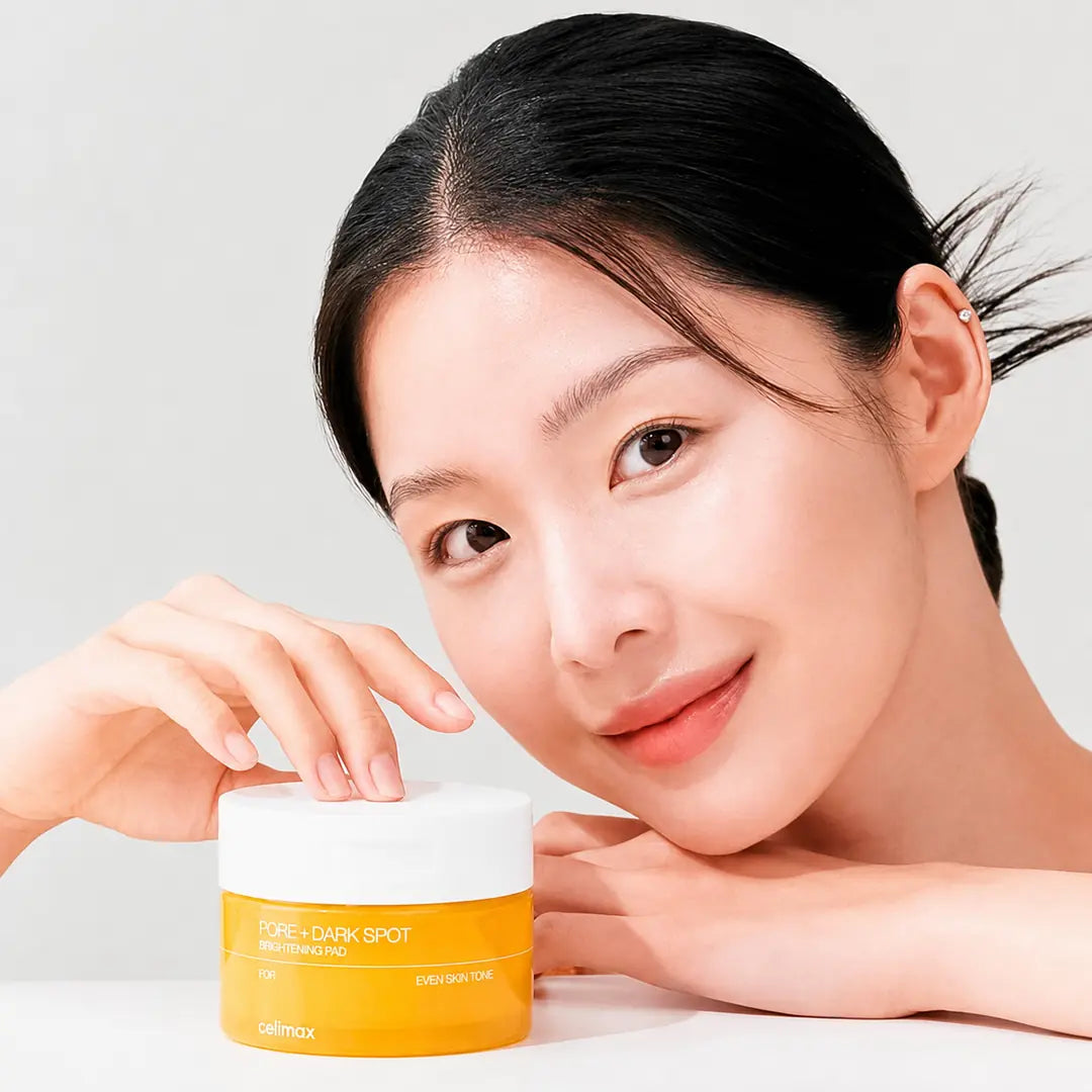 Płatki złuszczająco-rozjaśniające do twarzy Celimax Dark Spot Brightening Exfoliating Pads – 40 szt.