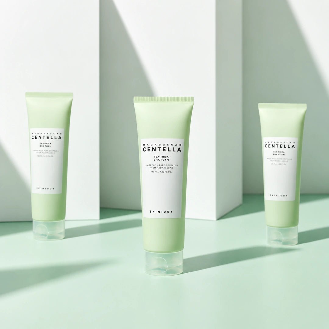 Pianka do mycia twarzy SKIN1004 Madagascar Centella Tea-Trica BHA Foam – 125 ml - Pianki do twarzy