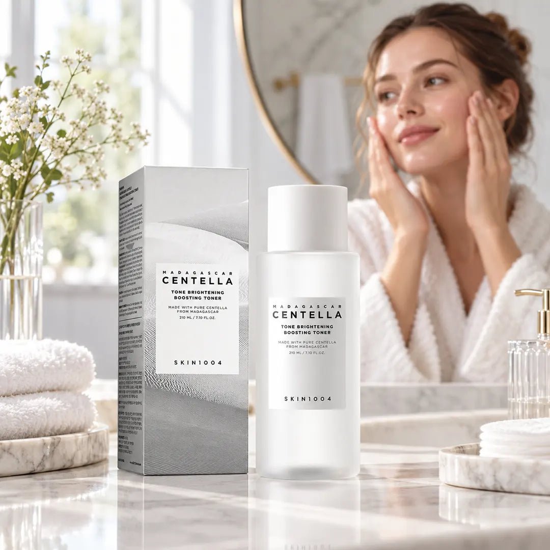 Toner rozjaśniający do twarzy SKIN1004 Madagascar Centella Tone Brightening Boosting Toner – 210 ml - Tonery do twarzy