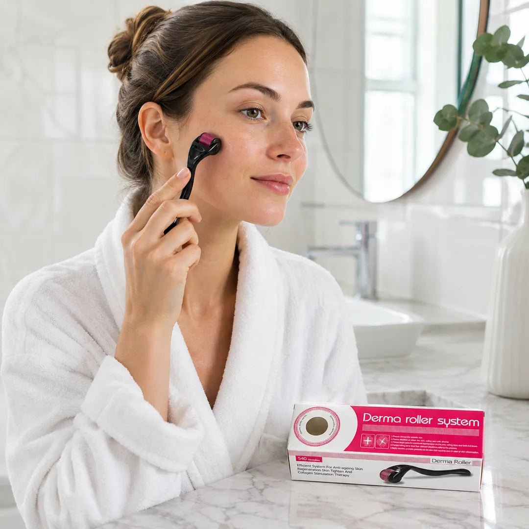 Roller kosmetyczny do mikronakłuwania skóry Derma Roller – 540 igieł