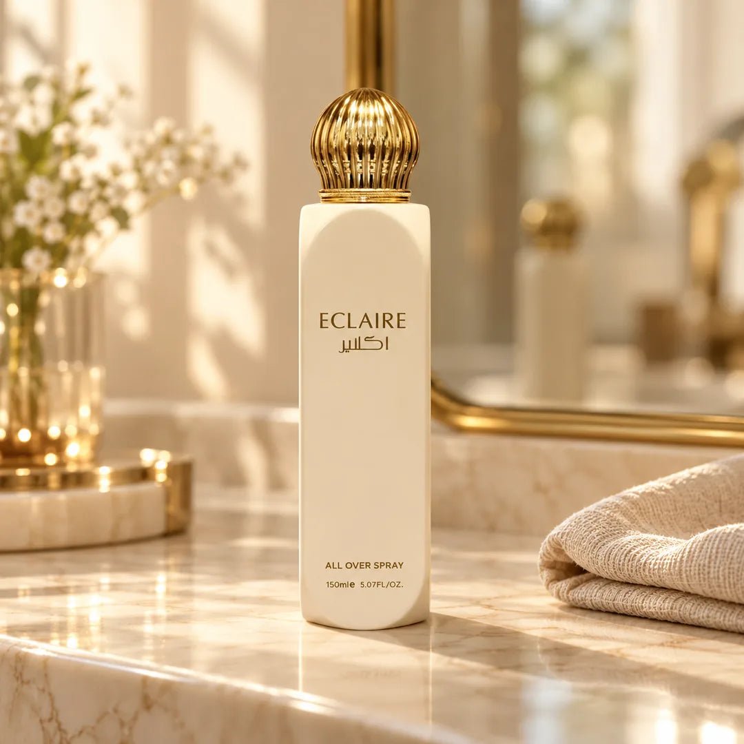 Eclaire All Over Spray – karmelowo-waniliowa mgiełka do ciała, 150 ml - Mgiełki do ciała
