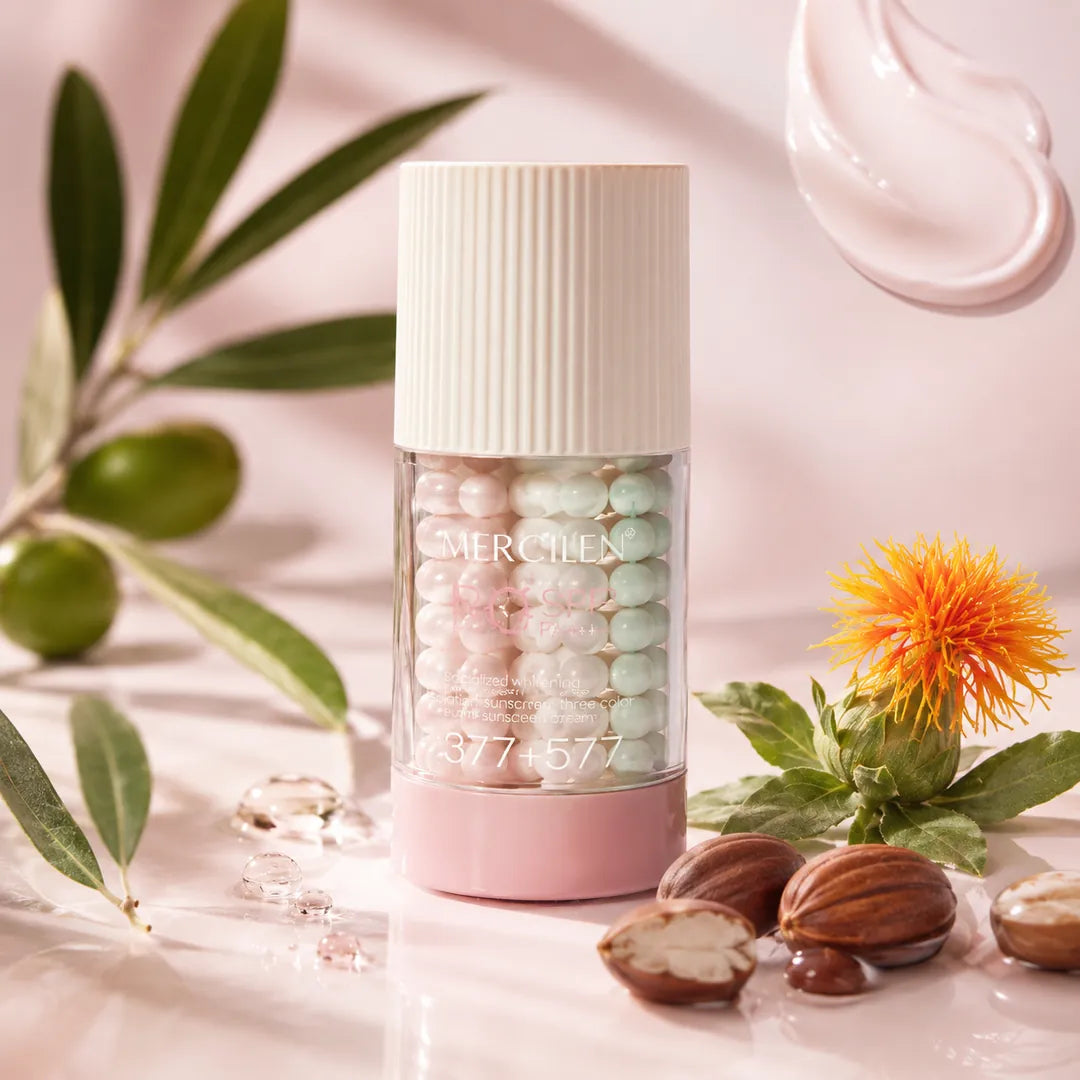 Krem przeciwsłoneczny wybielający Mercilen 377+577 SPF 50+ PA++++ – 40 g