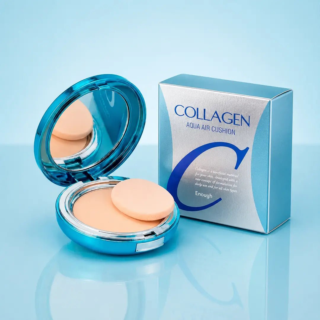 ENOUGH Collagen 3X Set: Foundation, Powder, Eyeliner