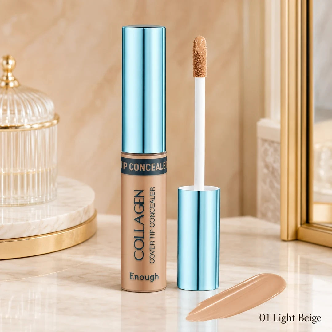 Korektor do twarzy z kolagenem Enough Collagen Cover Tip Concealer, 9 g