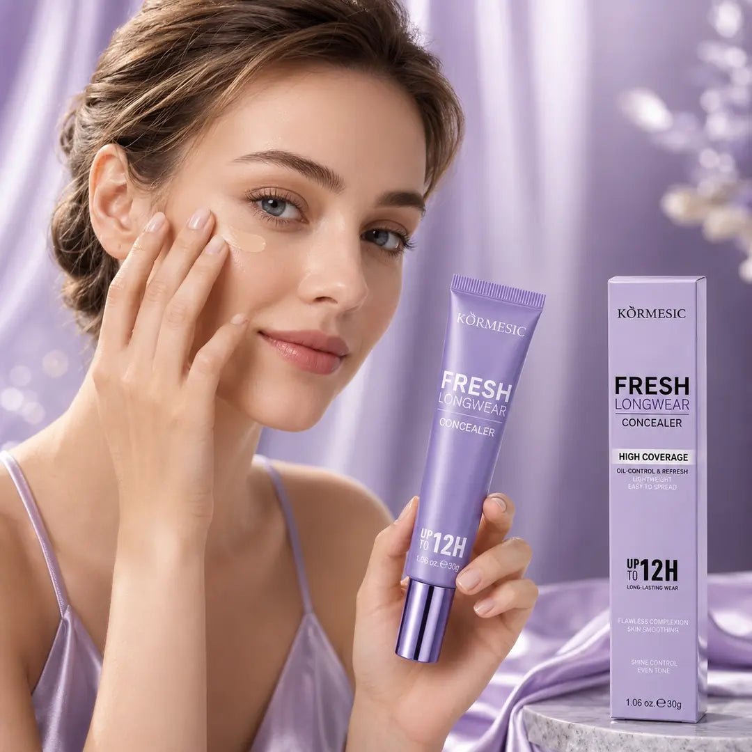 Korektor do twarzy Kormesic Fresh Longwear Concealer – wysokie krycie, 30 g