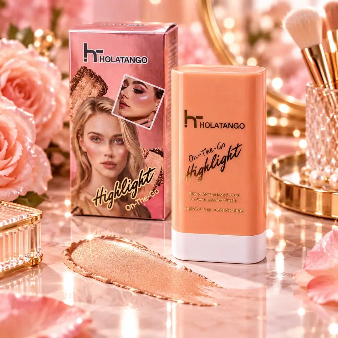 HOLATANGO On-The-Go Highlight – rozświetlacz w sztyfcie 19 g - Rozświetlacze do makijażu