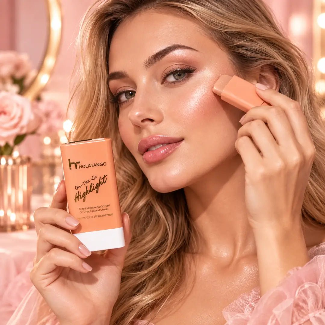 HOLATANGO On-The-Go Highlight – rozświetlacz w sztyfcie 19 g - Rozświetlacze do makijażu