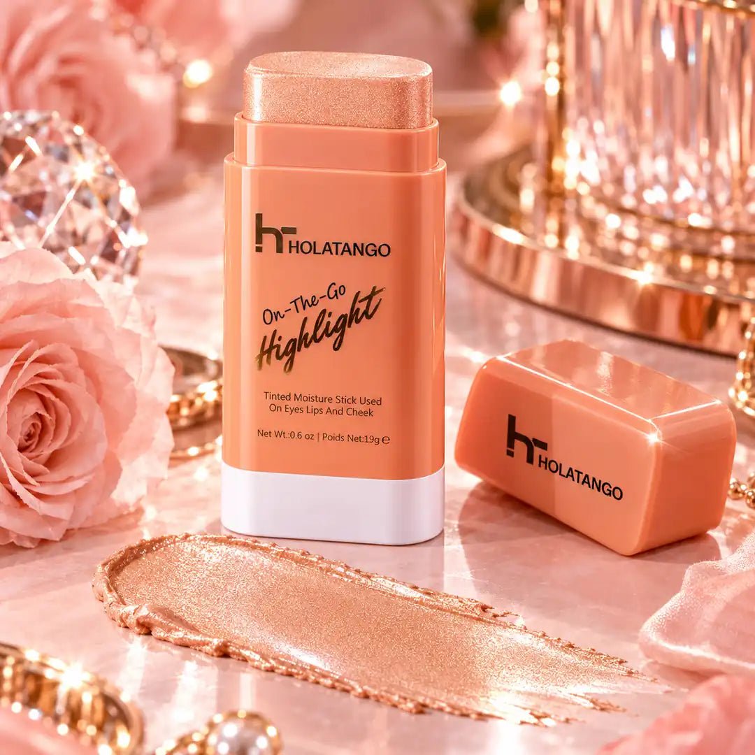 HOLATANGO On-The-Go Highlight – rozświetlacz w sztyfcie 19 g - Rozświetlacze do makijażu