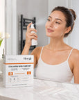 Zestaw kolagenowy do pielęgnacji twarzy Hoygi – film kolagenowy 5 szt + nano spray 60 ml