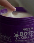 Sada na péči o vlasy s botox keratin KORMESIC (šampon, maska, sérum)
