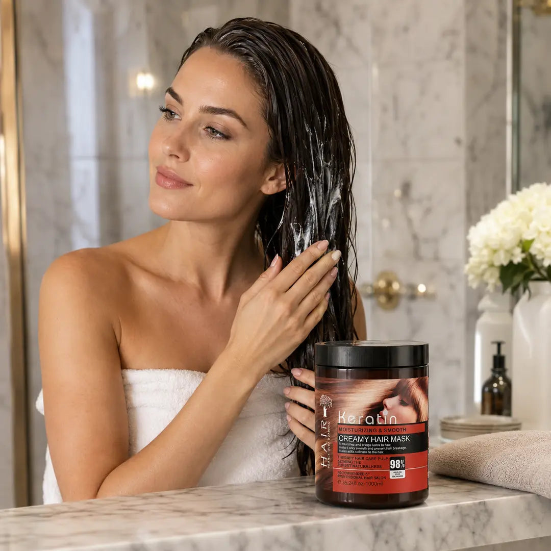 Keratínová maska na vlasy Creamy Hair Mask – 1000 ml