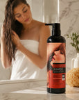 Szampon keratynowy do włosów Keratin Nutrition – regeneracja i wygładzenie, 900 ml