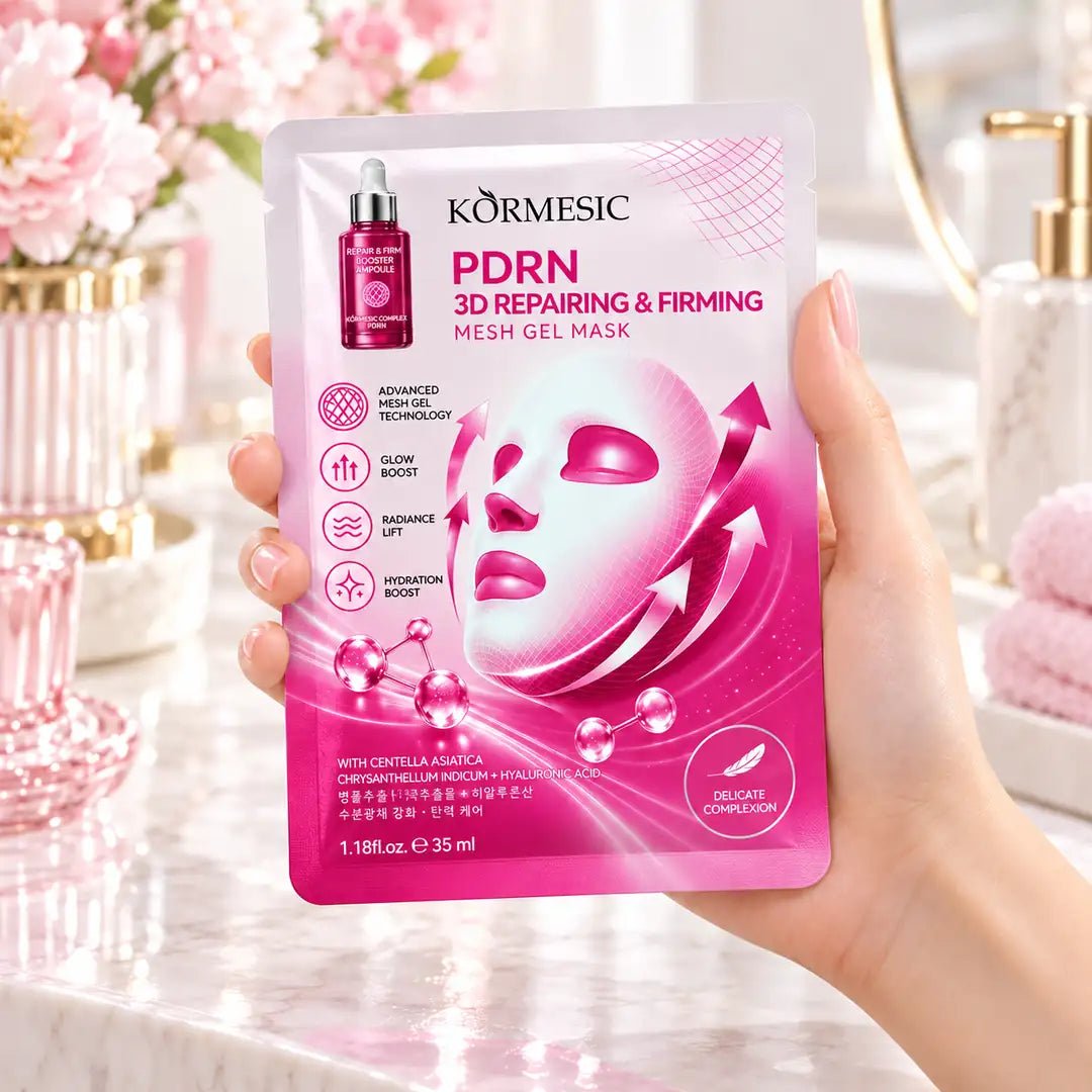 KORMESIC PDRN 3D Mesh Gel Mask – żelowa maska do twarzy 35 ml - Maski hydrożelowe