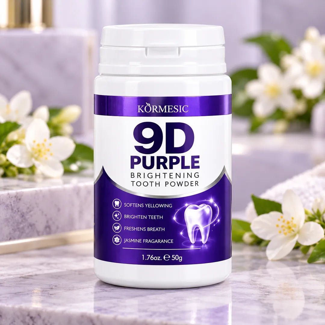 Proszek wybielający do zębów Kormesic 9D Purple – 50 g - Proszki do zębów