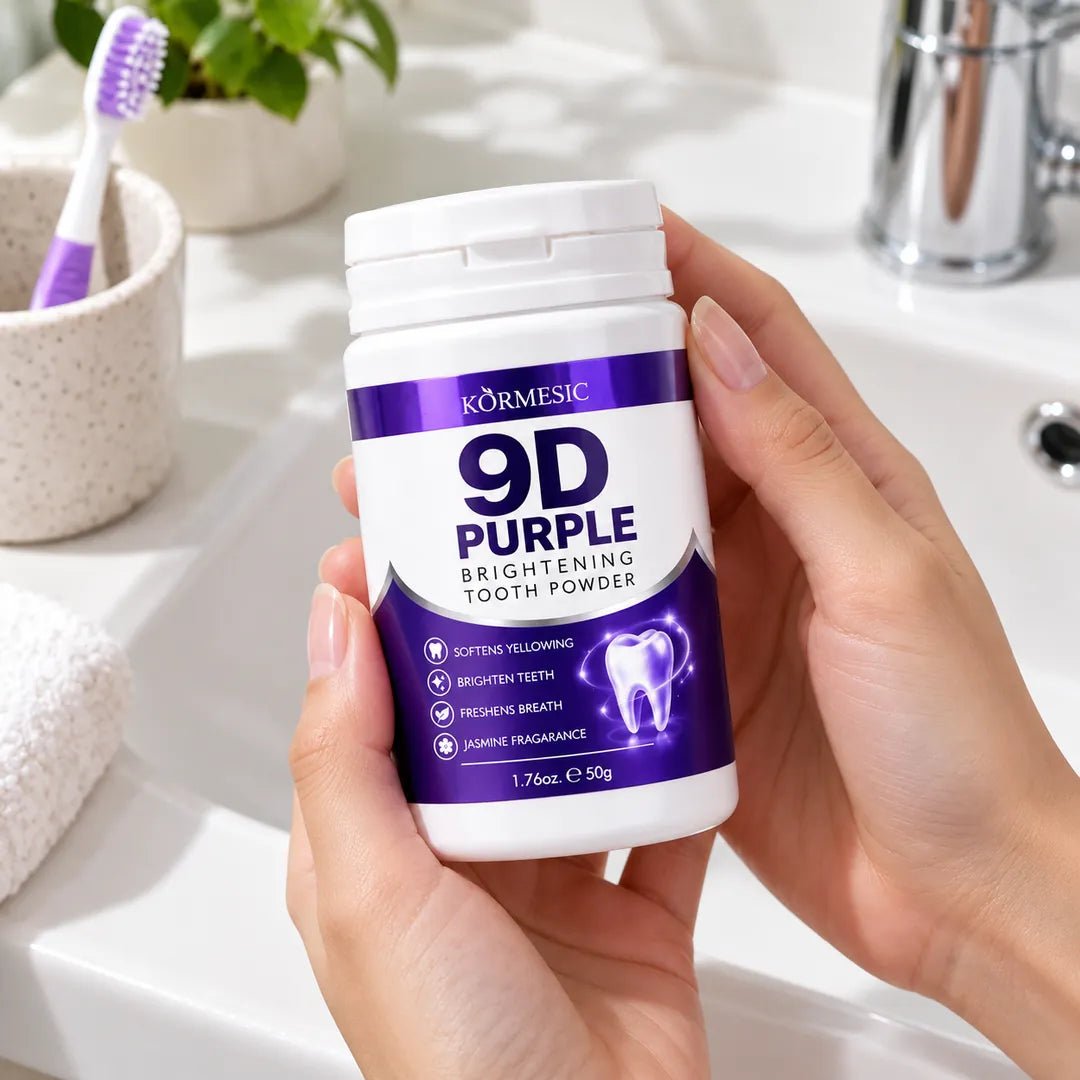Proszek wybielający do zębów Kormesic 9D Purple – 50 g - Proszki do zębów