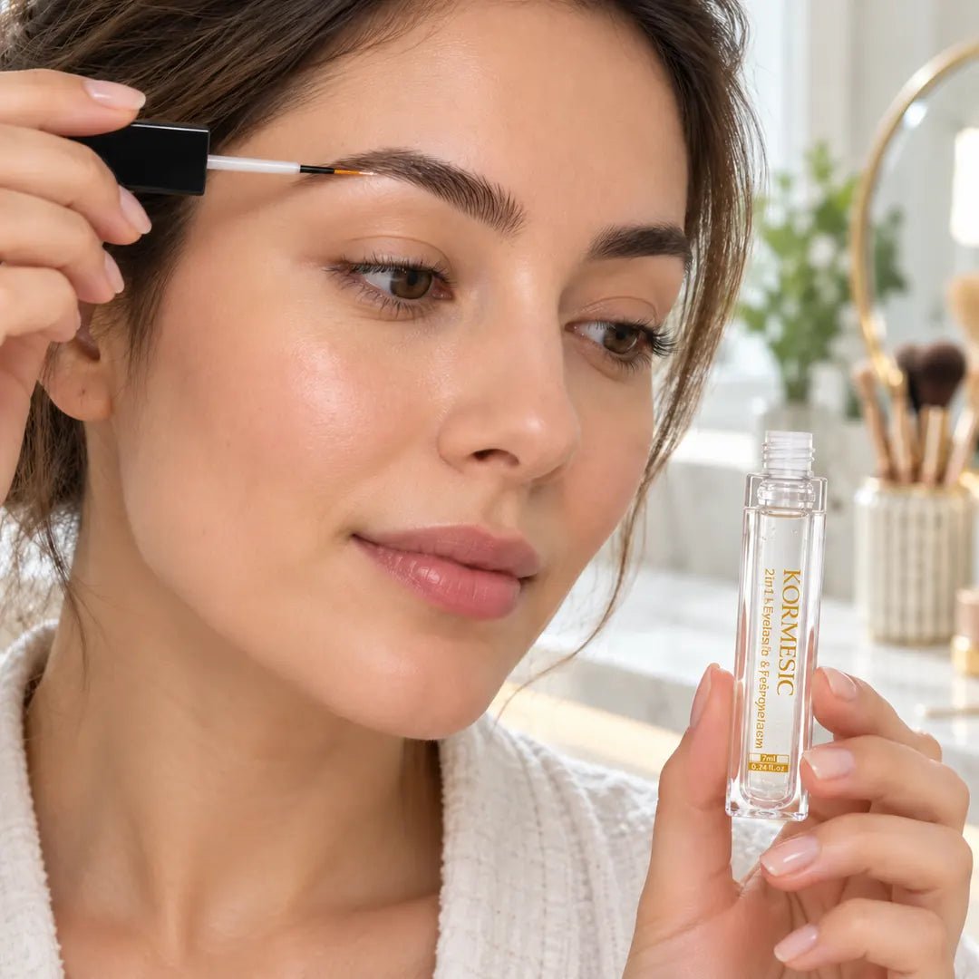 KORMESIC 2in1 – serum na porost rzęs i brwi z biotyną 7 ml - Serumy do rzęs