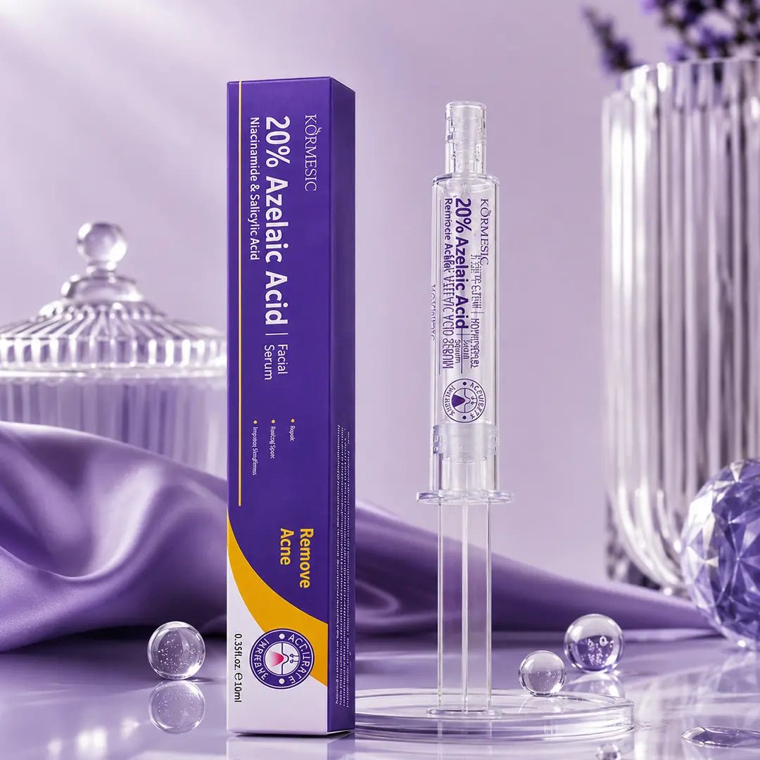 Serum do twarzy z 20% kwasem azelainowym Kormesic – niacynamid i kwas salicylowy, 10 ml