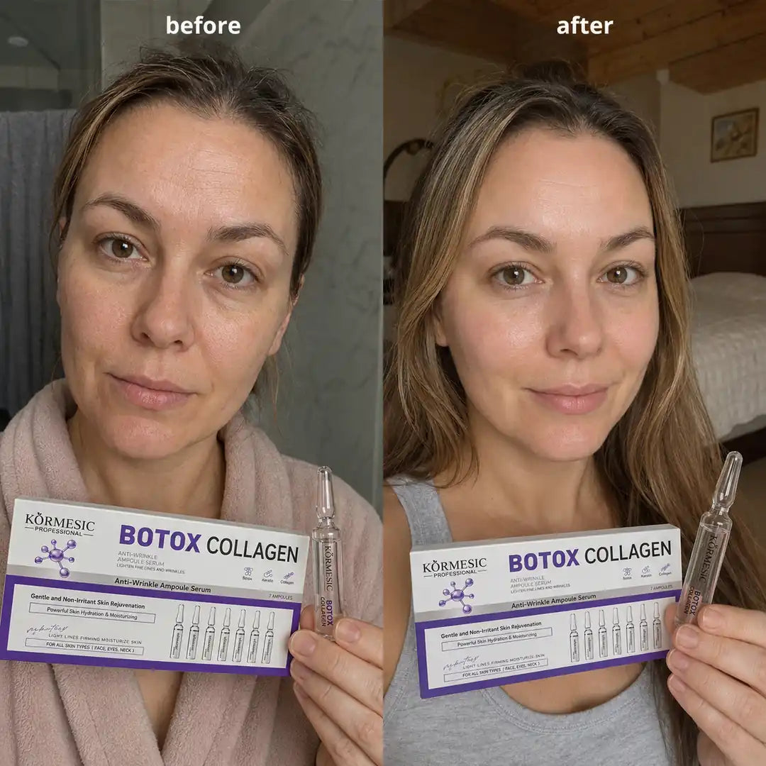 Serum do twarzy w ampułkach Kormesic Botox Collagen – 7 ampułek