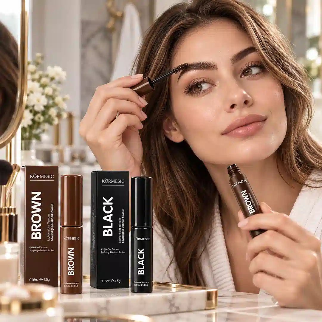 Tusz do brwi Kormesic – wodoodporny, 4,5 g - Tusze do brwi