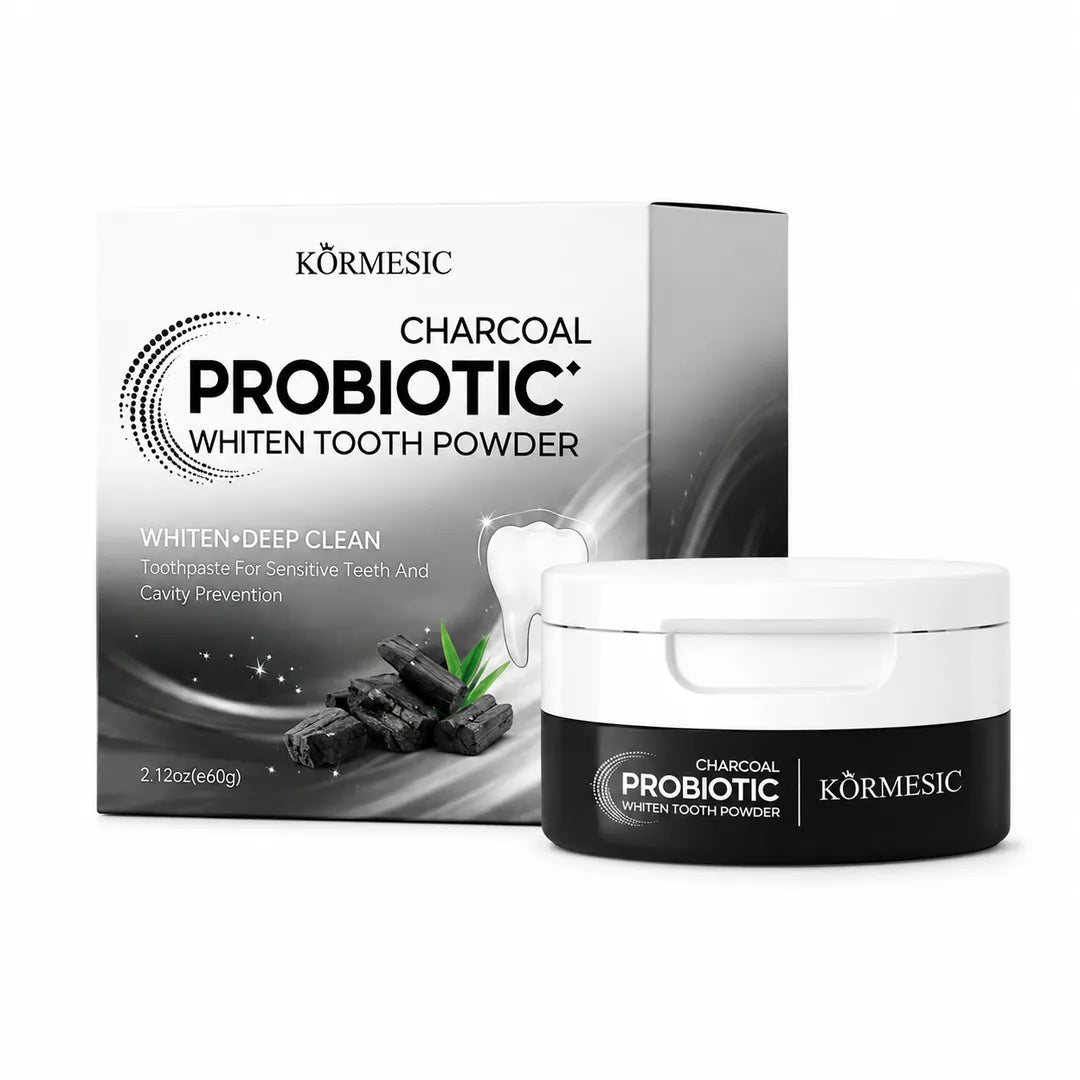 Proszek do wybielania zębów Kormesic Probiotic – 4 warianty do wyboru