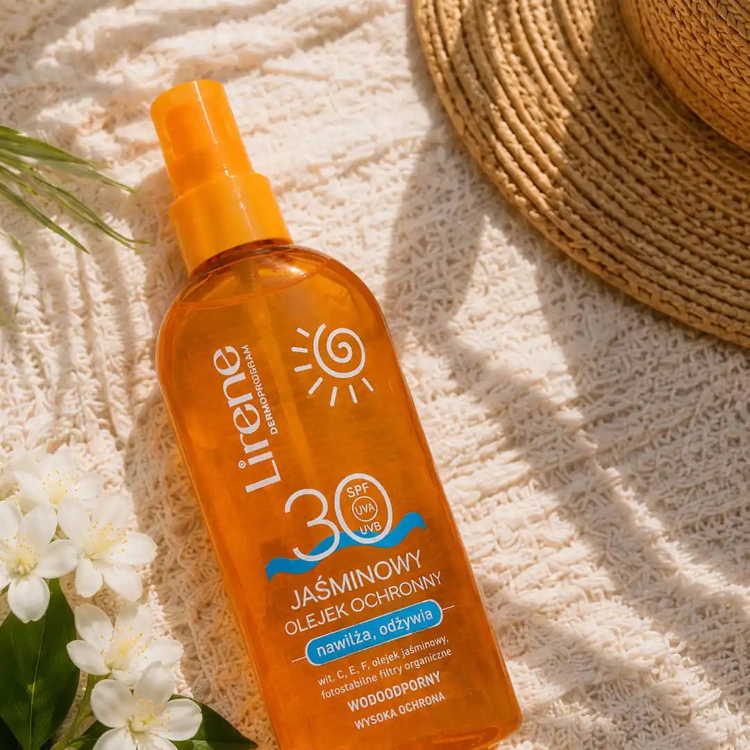 Lirene Sun - jaśminowy olejek ochronny SPF30 150 ml