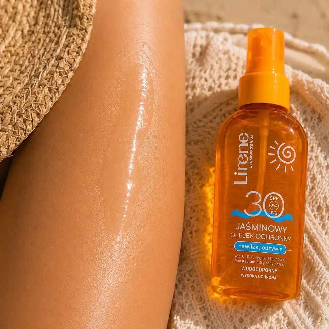 Lirene Sun - jaśminowy olejek ochronny SPF30 150 ml