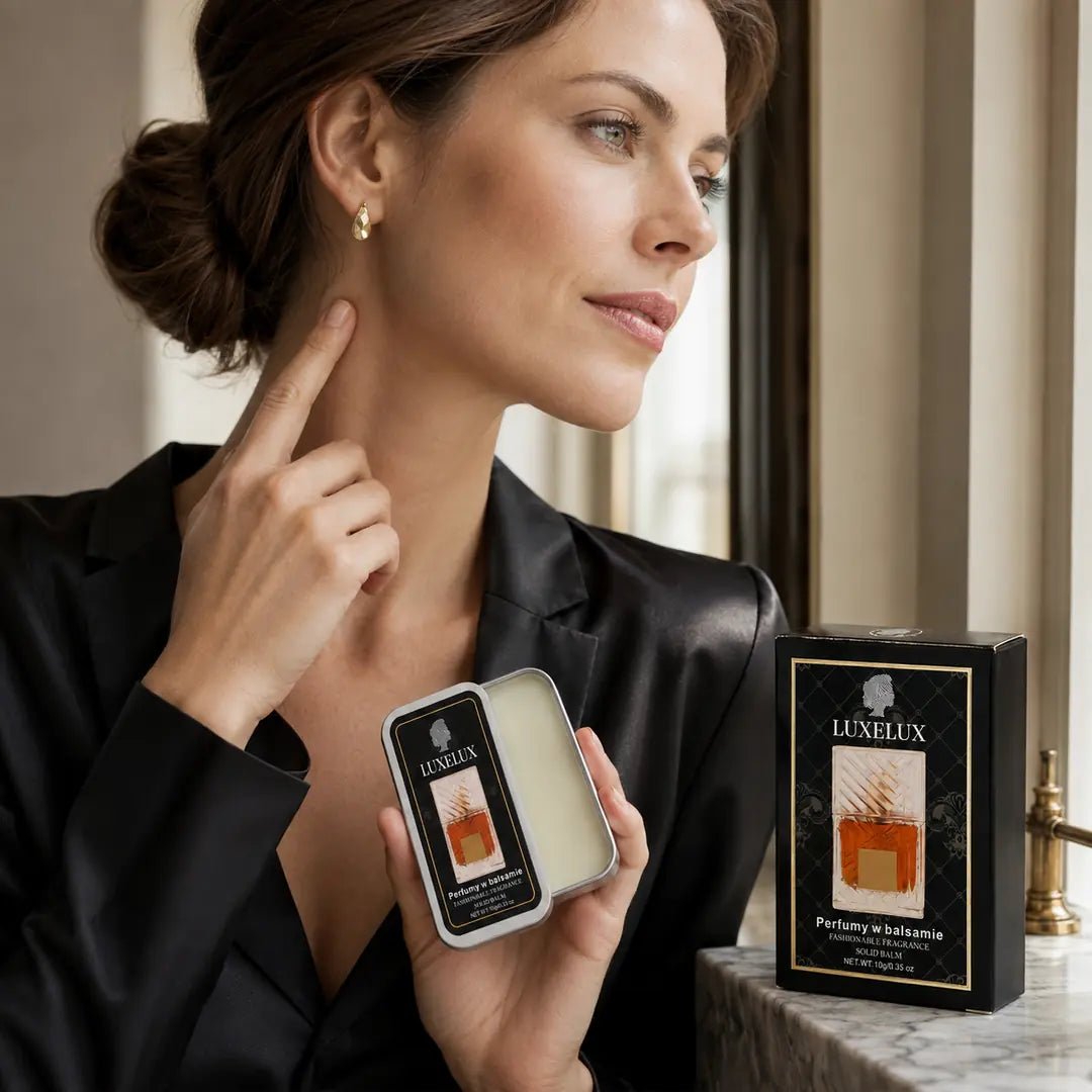 LUXELUX balm perfume – a long-lasting fragrance in a compact bottle, 10 g